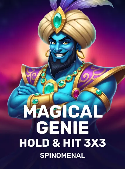 Magical Genie - Hold & Hit 3x3 game tile